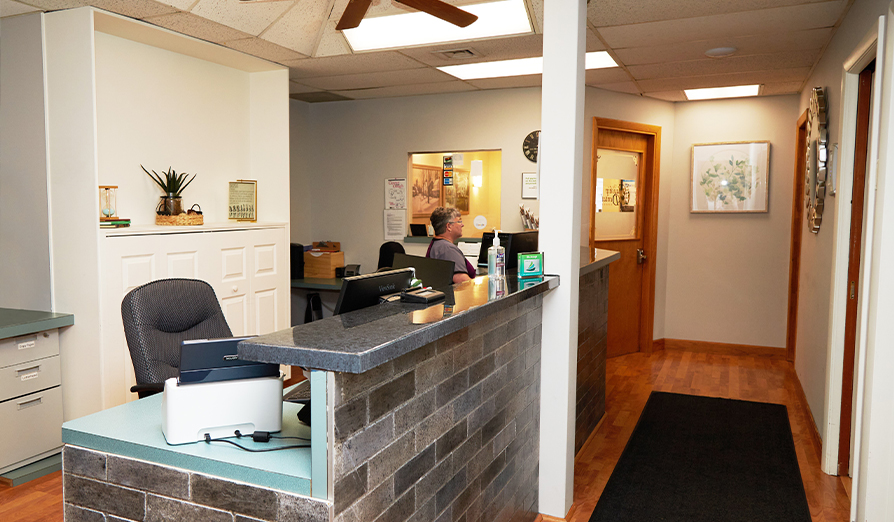 Front desk at Flagship Dental Group